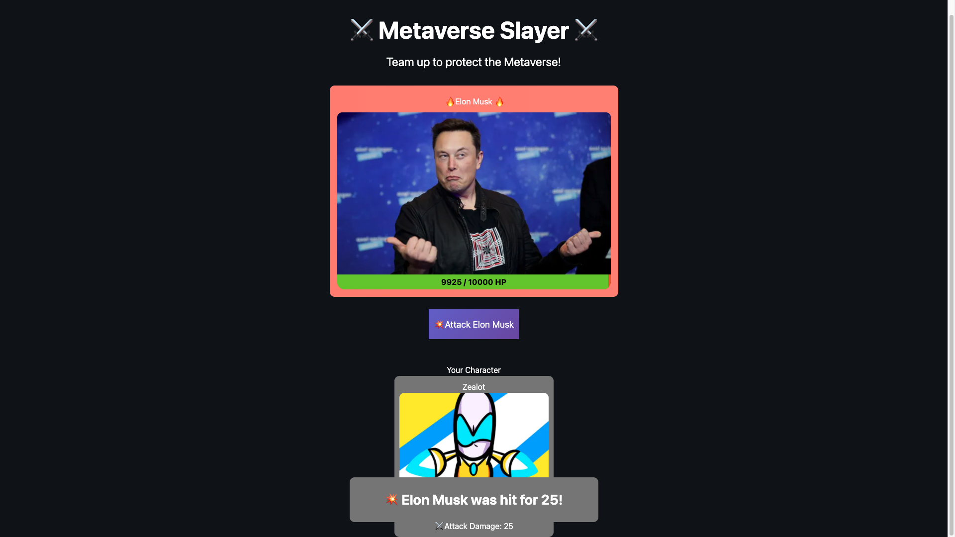 Metaverse Slayer demo