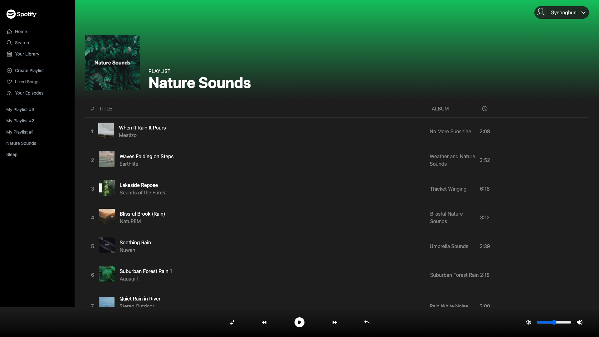 Spotify demo